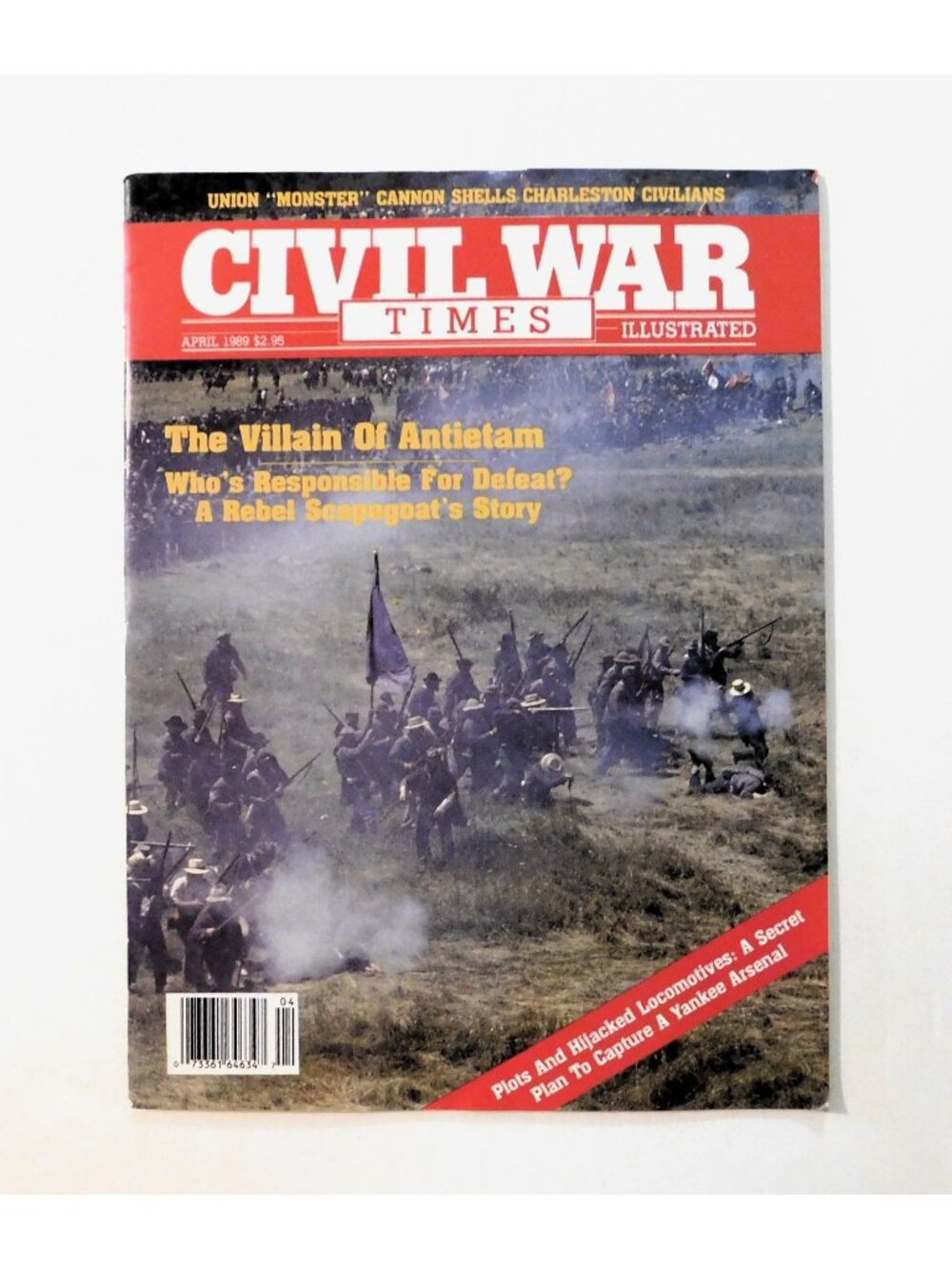 Civil War Times Illustrated Magazine April 1989 Volume XXVIII No 2 Antietam